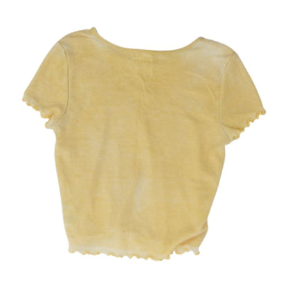 Yellow Knit Top
