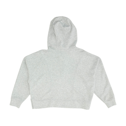 Gray Solid 1/4 Zip Pullover