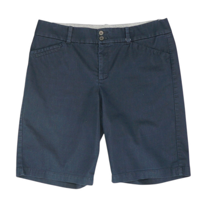 Navy Solid Chino Shorts