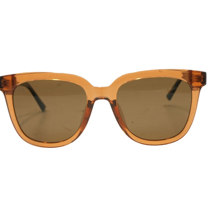 Brown Lakey Square Sunglasses