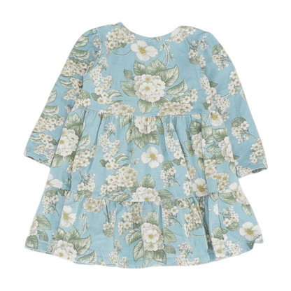 Blue Floral Dress