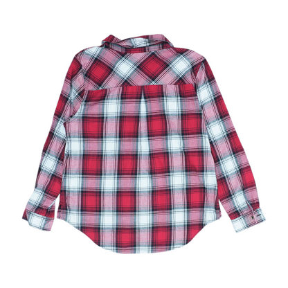 Red Plaid Button Down