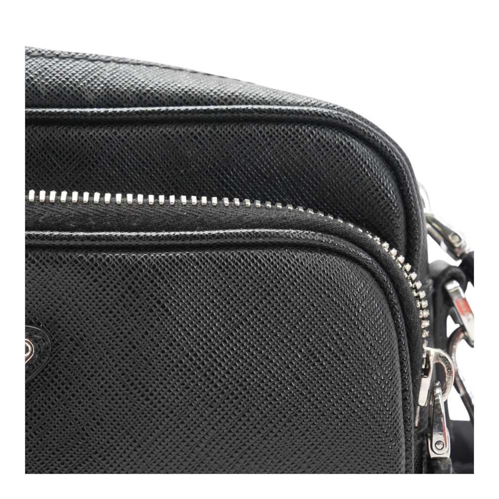 Saffiano Leather Shoulder Bag