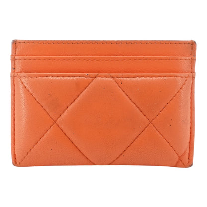 Orange Card Case