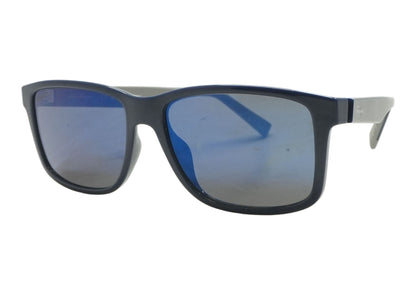 Navy SF938S Square Sunglasses