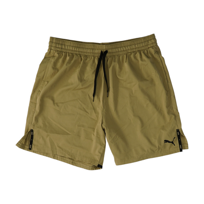 Tan Active Shorts