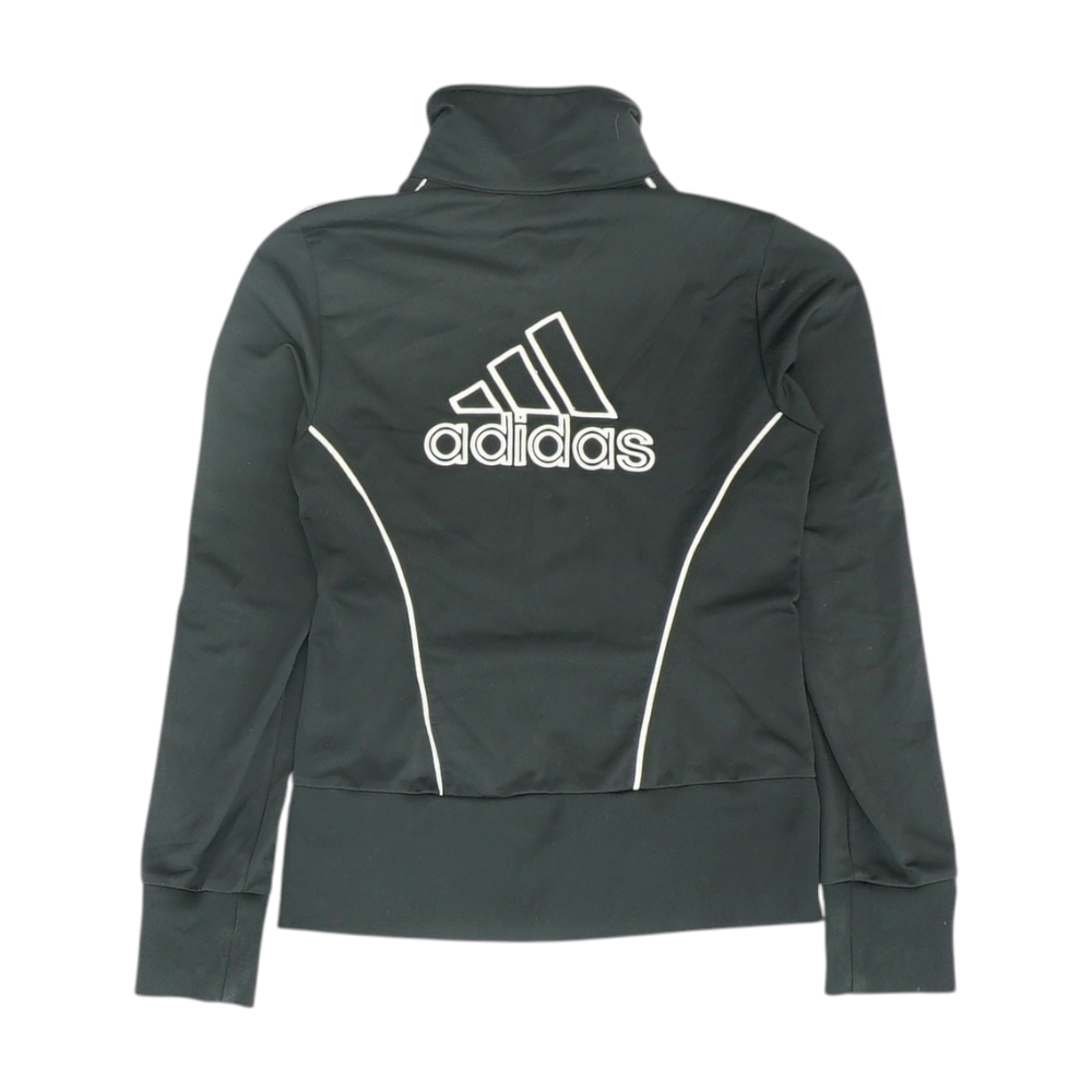 Black Solid Active Jacket