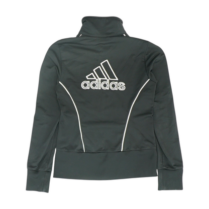 Black Solid Active Jacket