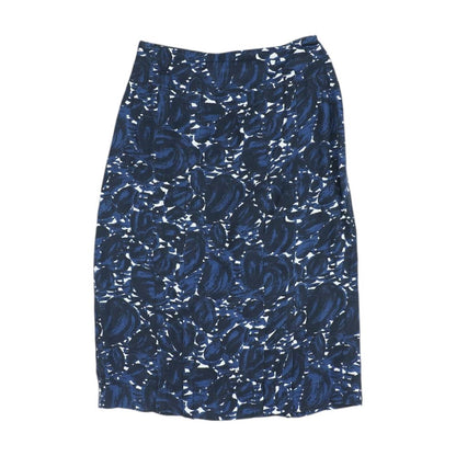 Navy Midi Skirt