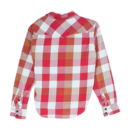 Red Check Flannel Button Down