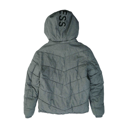 Gray Solid Jacket