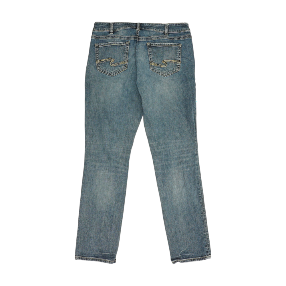 Blue Straight Jeans