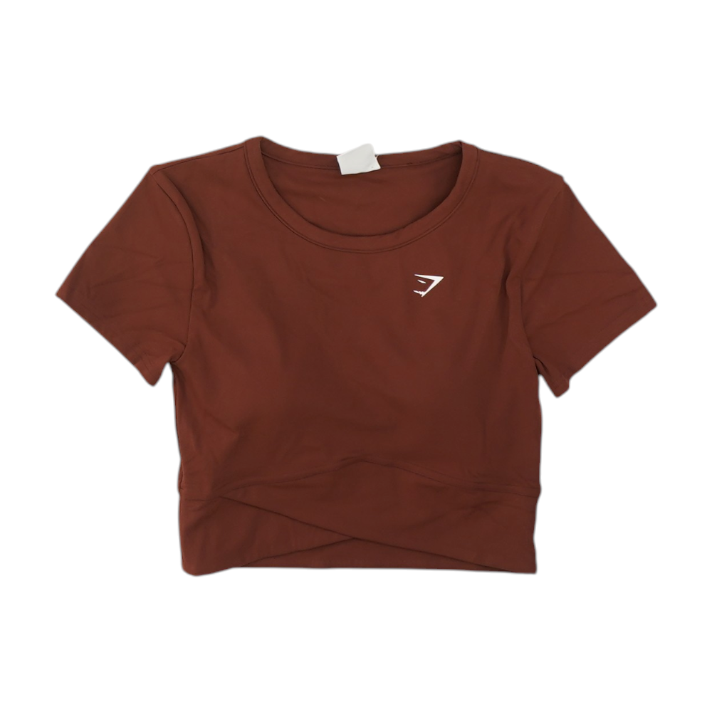 Brown Active T-Shirt