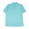 Blue Print Short Sleeve Polo
