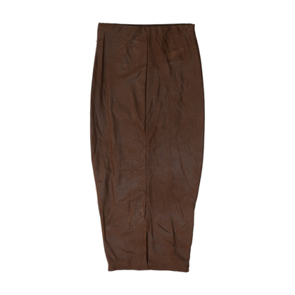Brown Midi Skirt