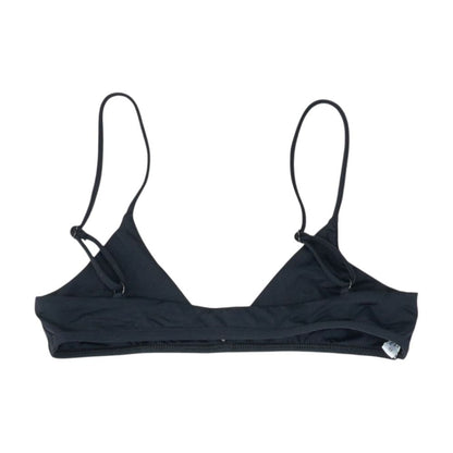 Black Solid Bra
