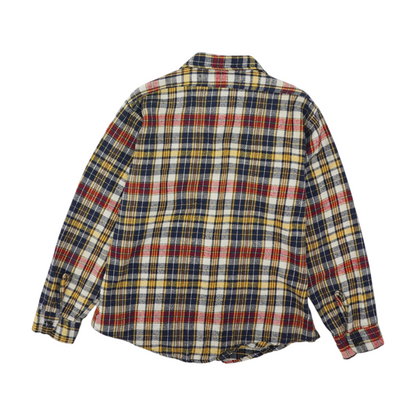 Vintage 1970's Flannel Button Down Shirt