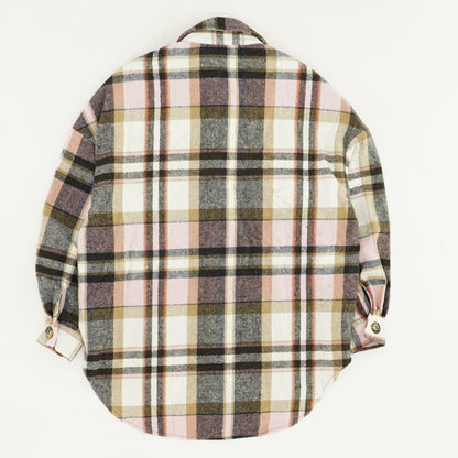 Multi Plaid Button Down