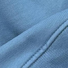 Blue Solid Sweatshirt Pullover