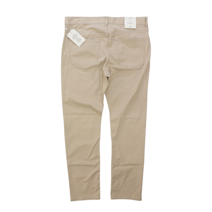 Beige Regular Pants