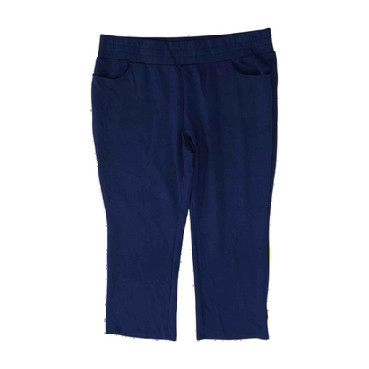 Navy Petite Regular Pants