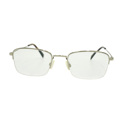 Silver Armando M Square Unknown Prescription Eyeglasses