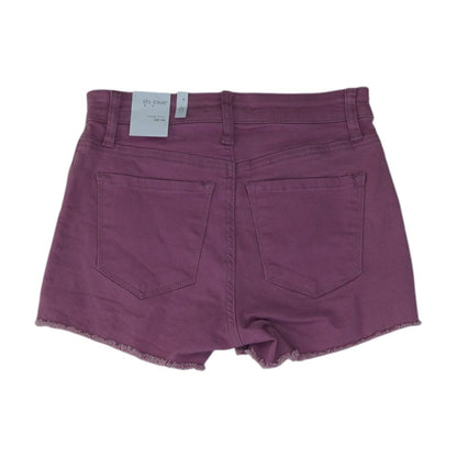 Pink Denim Shorts