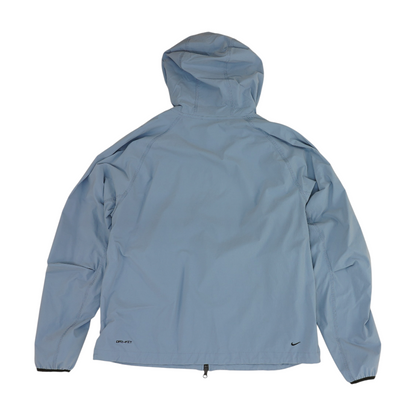 Blue Solid Active Jacket