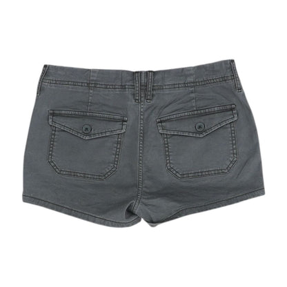 Gray Denim Shorts