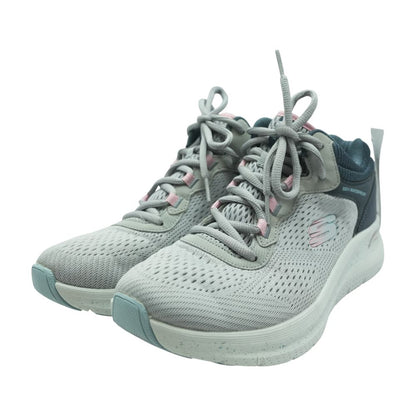 Gray Low Top Athletic Shoes