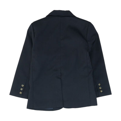 Black Solid Sport Coat