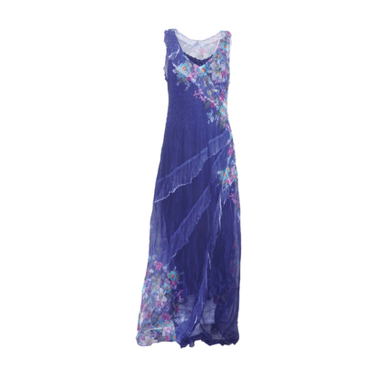 Navy Floral Maxi Dress