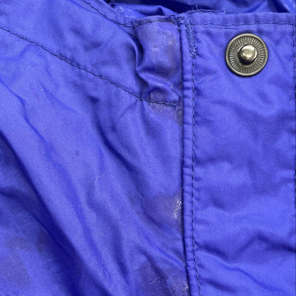 Vintage Nylon Hooded Purple Pullover