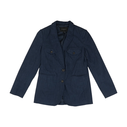 Navy Solid Blazer