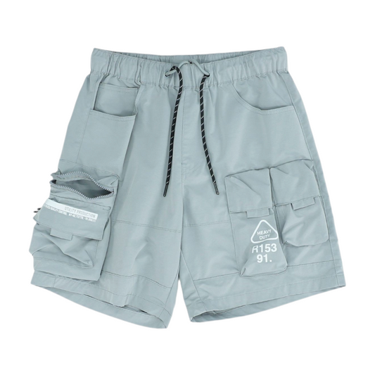 Gray Active Shorts