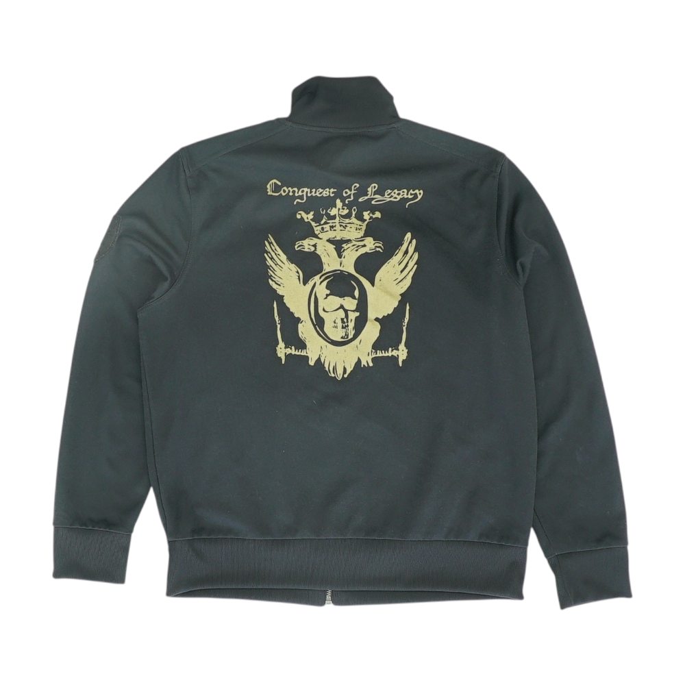 Express Black Solid Jacket – Image 2