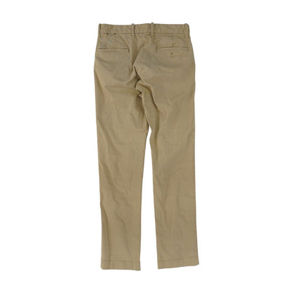 Khaki Solid Chino Pants