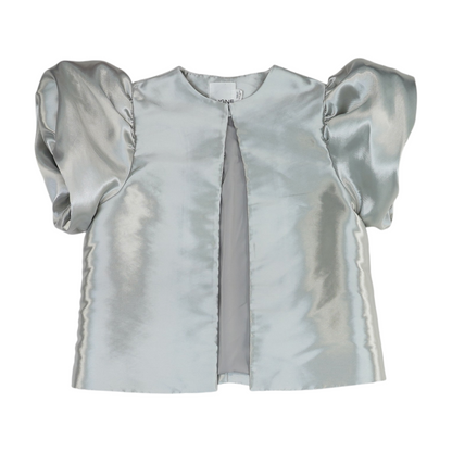 Silver Button Down