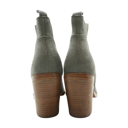 Gray Ankle Boots