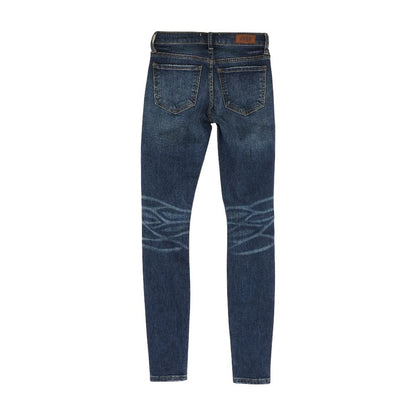 Blue Solid Jeans