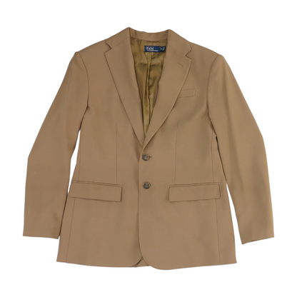 Brown Solid Blazer
