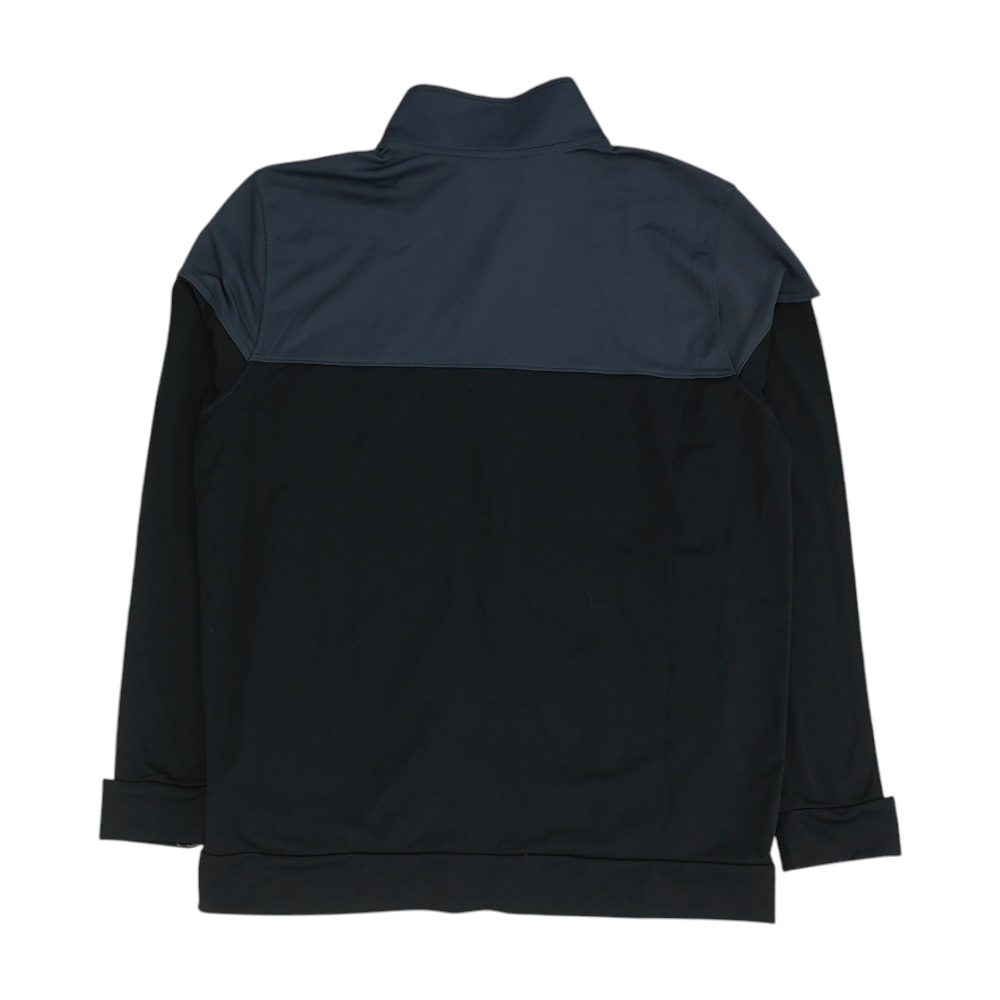 Black Color Block Active Jacket