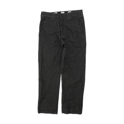Black Straight Jeans