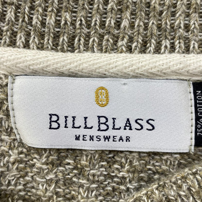 Vintage Beige Solid Pullover Sweater