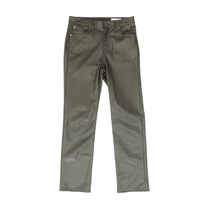 Brown Straight Pants