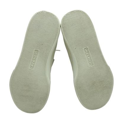 DVF Eden LX Leather Lace Up Ivory Low Top Athletic Shoes
