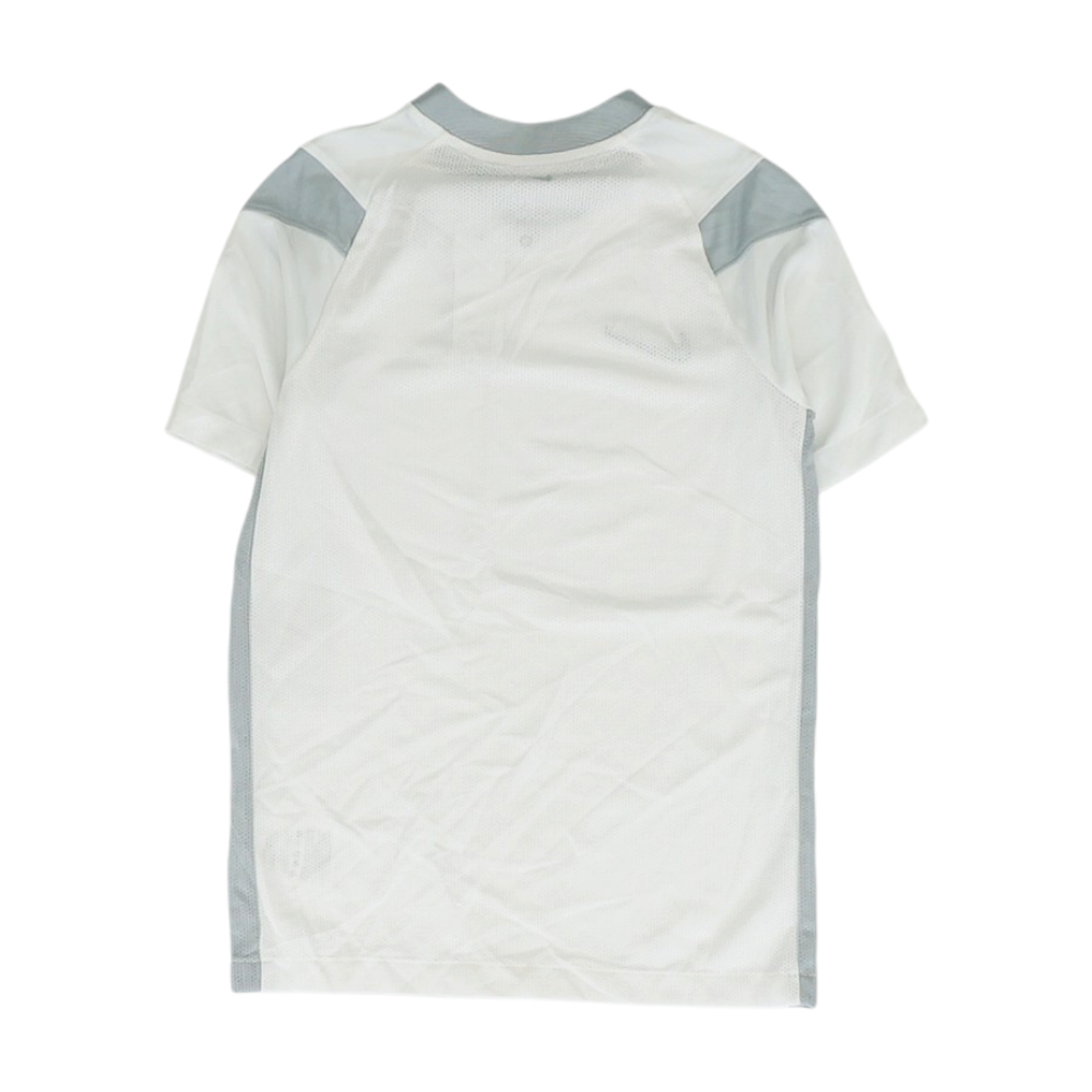 White Color Block T-Shirt