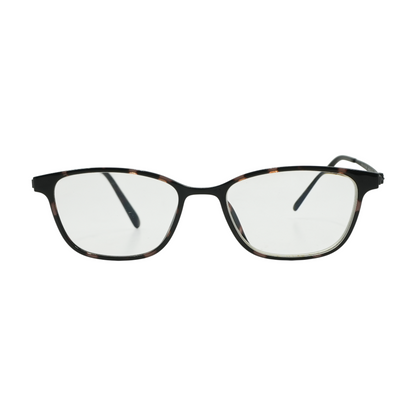 Black MODEL 7010 Square Prescription Eyewear
