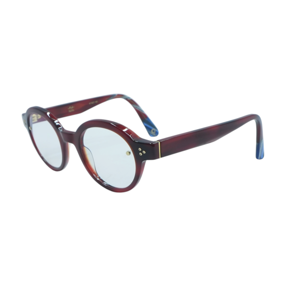 Red NBFCM0017 Round Prescription Eyewear