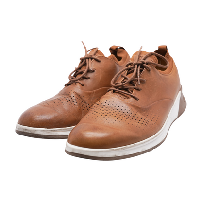 Brown Lace-Up Dress Shoes